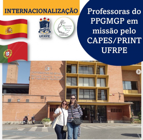 Professoras do PPGMGP em missão internacional